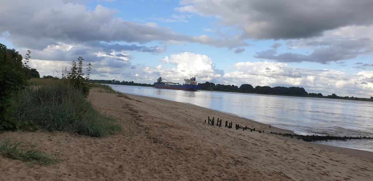Weser-Koje Daire Elsfleth Dış mekan fotoğraf