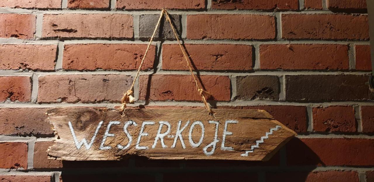 Weser-Koje Daire Elsfleth Dış mekan fotoğraf