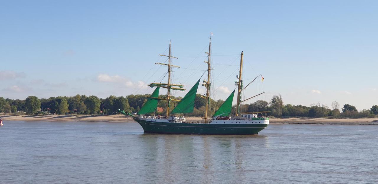 Weser-Koje Daire Elsfleth Dış mekan fotoğraf